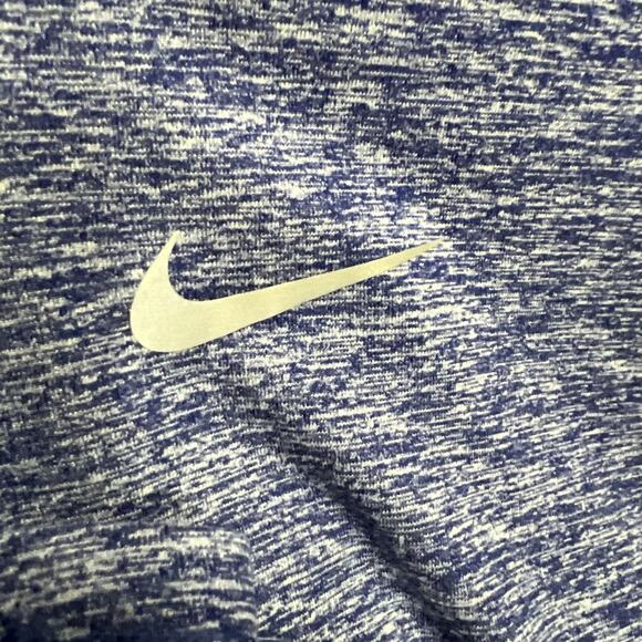 Nike Running Dri-Fit USA Quarter Zip Sweatshirt Breathable Blue Mens Size Medium - Picture 6 of 9